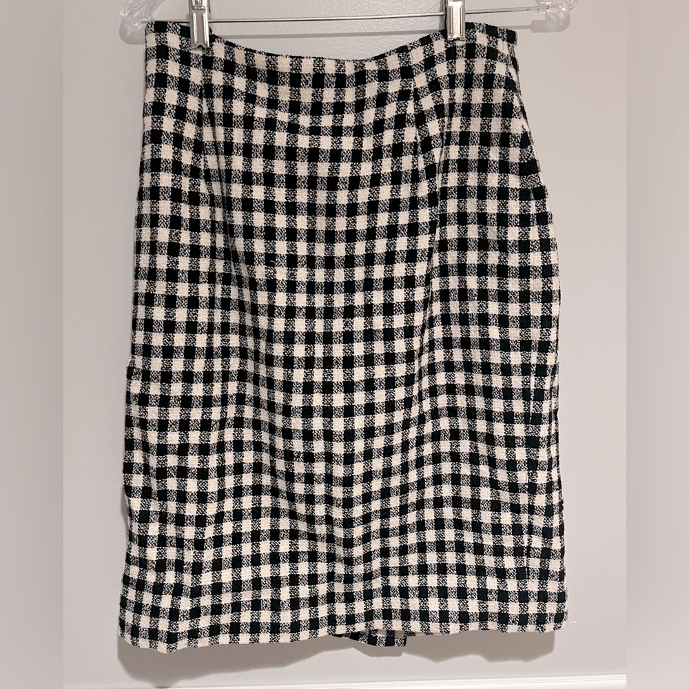 Rena Rowan Tweed Knee Length Pencil Skirt Women’s Size 10